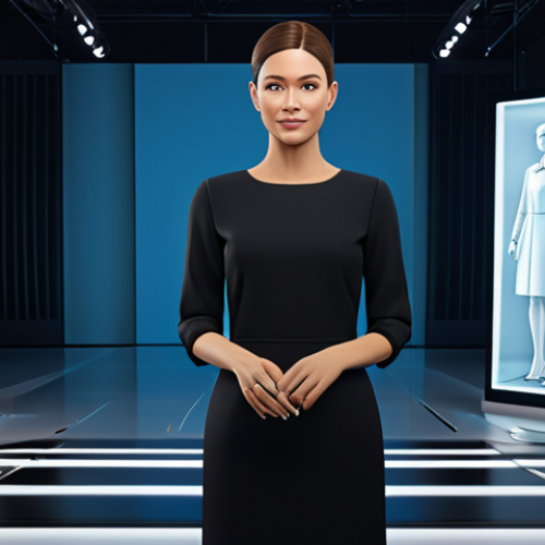 Virtual Fashion Avatar Creation**

"A professional digital artist designing a custom avatar for a virtual fashion show, working on a holographic display in a modern studio, fully clothed, modest attire, safe for work, perfect anatomy, correct proportions, well-formed hands, proper finger count, natural pose, professional, family-friendly."

**